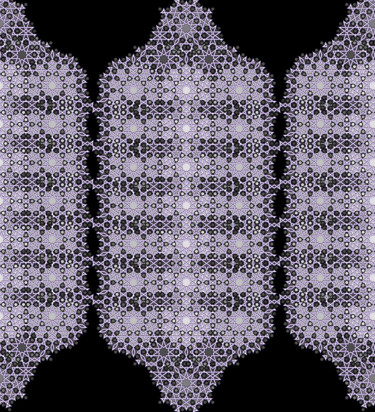 Digitale Kunst mit dem Titel "Gray Pattern" von Kira Habyb Abud, Original-Kunstwerk, 2D digitale Arbeit