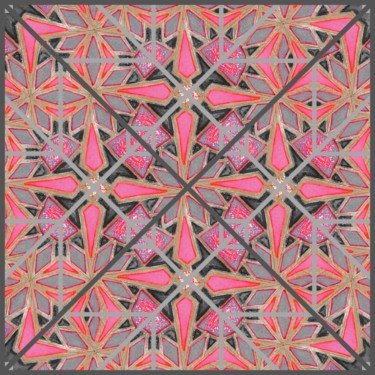 Pink flower Цифровое искусство под названием "Pink flower" - Kira Habyb Abud, Подлинное произведение искусства, 2D Цифровая Работа
