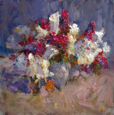 Картина под названием "Lilacs.jpg" - Valeri Hadeev, Подлинное произведение искусства