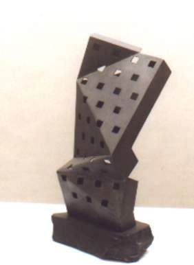 Sculpture titled "edificio" by Hernan Alvarez De Toledo, Original Artwork