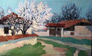 Картина под названием "Пролет" - Ivan Hadjidimitrov, Подлинное произведение искусства