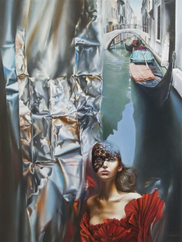 Pintura titulada "Window" por Victor Hagea, Obra de arte original, Oleo