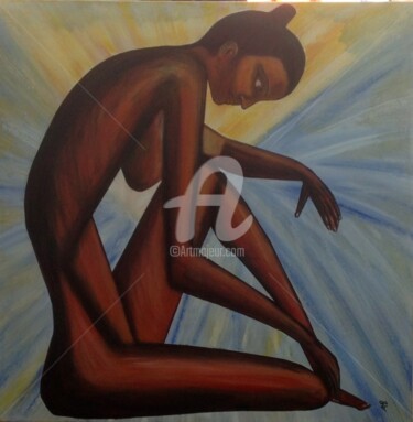 Malarstwo zatytułowany „Age nu” autorstwa Hahembai, Oryginalna praca