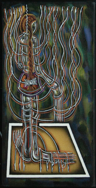 Pittura intitolato "TA214020017-9" da Hakan Yöney, Opera d'arte originale, Acrilico