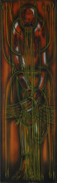 Malerei mit dem Titel "TA168025002-75" von Hakan Yöney, Original-Kunstwerk, Acryl