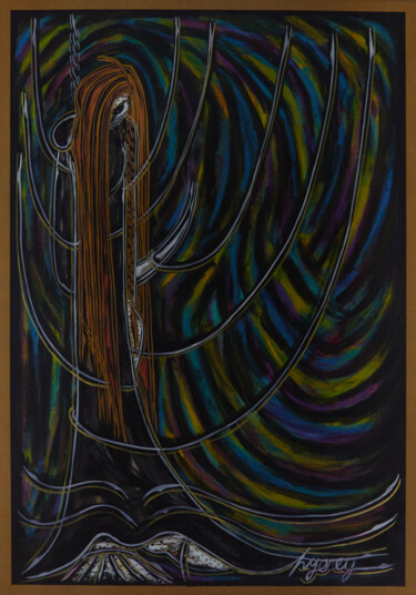 Schilderij getiteld "KAPY2010070012-45(P…" door Hakan Yöney, Origineel Kunstwerk, Acryl