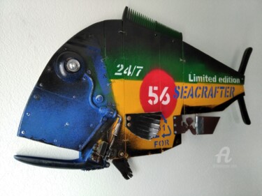 设计 标题为“Fish № 56 seacrafter” 由Hakaro, 原创艺术品, 饰品