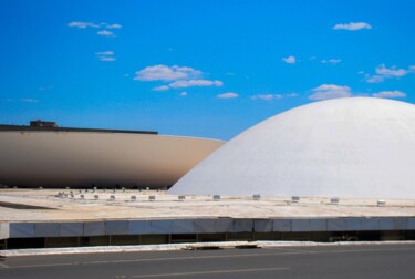 Fotografia zatytułowany „ONDAS DE CONCRETO” autorstwa Halder, Oryginalna praca, Fotografia cyfrowa Zamontowany na Panel drew…