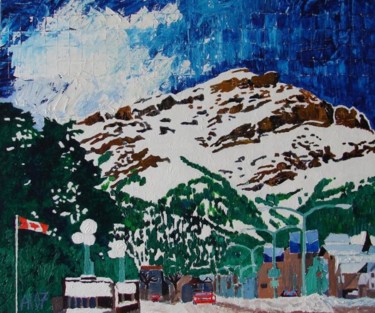 Painting titled "Banff #2" by Adam Halicki, Original Artwork, Other