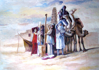 Painting titled "9x13-3.jpg" by Hamadou Kadri, Original Artwork