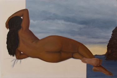 Картина под названием "Dido" - Danielle Hameleers, Подлинное произведение искусства, Масло Установлен на Деревянная рама для…