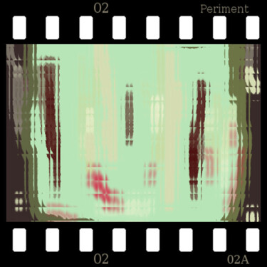 Digitale Kunst mit dem Titel "02 Periment" von Dieter Hamm, Original-Kunstwerk, Digitale Malerei