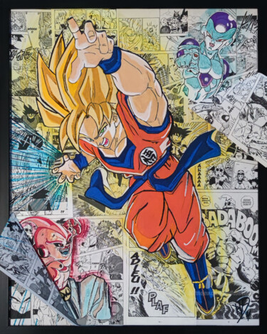 S Goku, Pintura por Nanoab