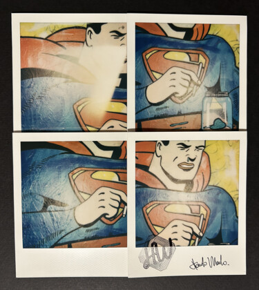 Fotografia intitulada "Superman - ONLY A M…" por Hando Wado, Obras de arte originais, Fotografia de filme