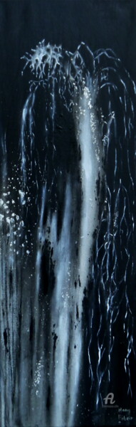 Peinture intitulée "Fleurs d'apocalypse" par Hang Ribeir, Œuvre d'art originale, Acrylique