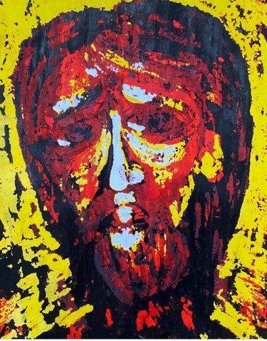 "JESUS" başlıklı Resim Hanna Borowska tarafından, Orijinal sanat, Mürekkep