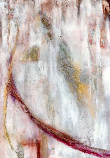 Рисунок под названием "lightning" - Hanneke Van Beek, Подлинное произведение искусства, Масло