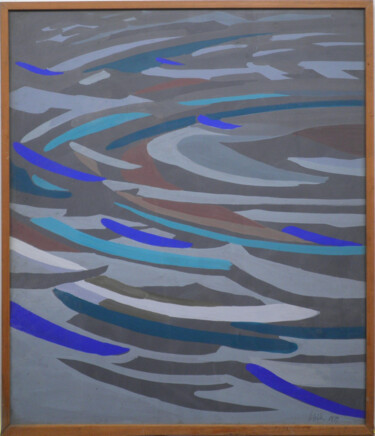 "Wasserringe" başlıklı Tablo Hannes Hofstetter tarafından, Orijinal sanat, Zamklı boya