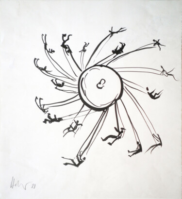 Drawing titled "Hannes Hofstetter,…" by Hannes Hofstetter, Original Artwork, Ink