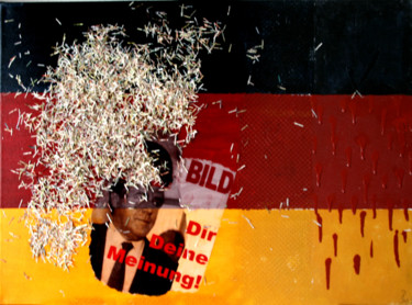 Collages titulada "BILD" por Petra Sobotta, Obra de arte original, Collages