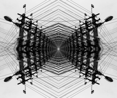 Grafika cyfrowa / sztuka generowana cyfrowo zatytułowany „Tunnel Vision” autorstwa Hans Christian Renges (Christopher Hanz),…