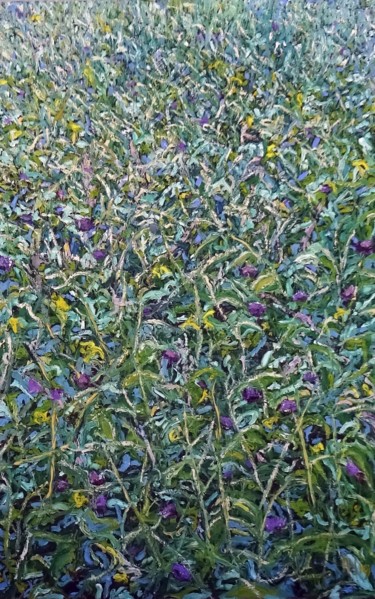 Pittura intitolato "biodiversiteit" da Hans Hofman, Opera d'arte originale, Olio