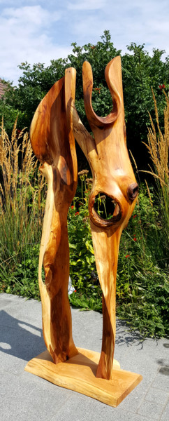Sculpture titled "Duo" by Flos, Original Artwork, Wood
