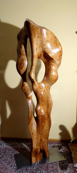 Sculpture intitulée "'Resistance and Flo…" par Flos, Œuvre d'art originale, Bois