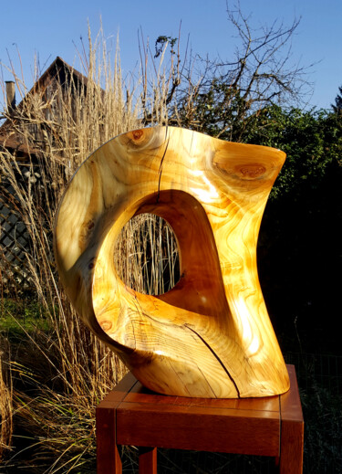 Sculpture titled "'Stille bewegt' (st…" by Flos, Original Artwork, Wood