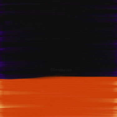Digital Arts titled "Fiery Spectre" by Hans Korevaar, Original Artwork, Digital Painting