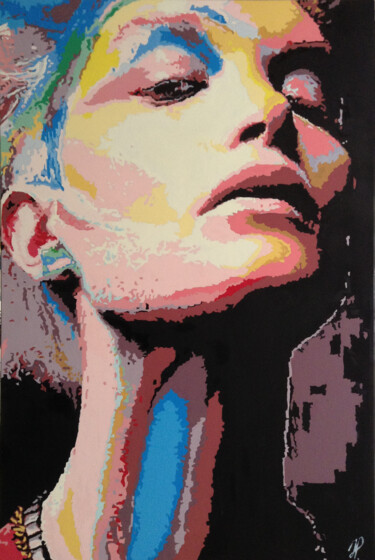 Картина под названием "Donne-moi ta passion" - Hans Veltman, Подлинное произведение искусства, Масло Установлен на Деревянна…