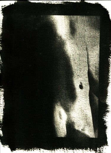 Photographie intitulée "Gomme bichromatée1" par Hanx, Œuvre d'art originale, Photographie argentique