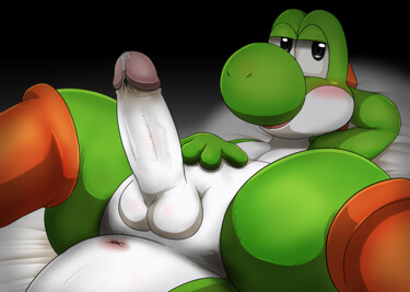 Digital Arts titled "yoshi wants to take…" by Happy The Red, Original Artwork, 2D Digital Work