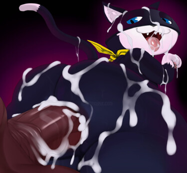 Digital Arts titled "morgana loves to sub" by Happy The Red, Original Artwork, 2D Digital Work