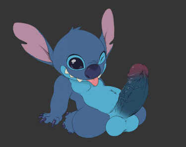 Digital Arts titled "stitch wants your h…" by Happy The Red, Original Artwork, 2D Digital Work