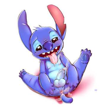 Digital Arts titled "stitch needs more" by Happy The Red, Original Artwork, 2D Digital Work