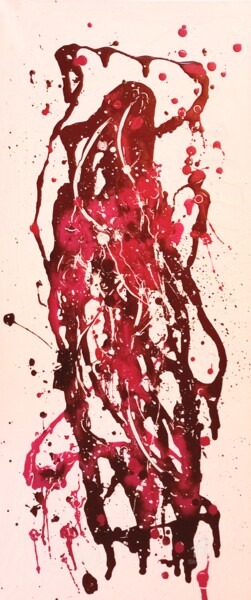 Painting titled "Madonna" by Harald Brandl, Original Artwork, Acrylic