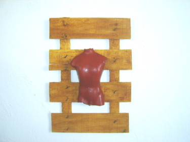 Sculpture intitulée "Torse d'homme" par S Eymond Laritaz, Œuvre d'art originale