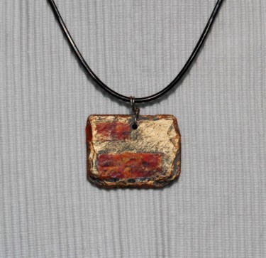 Design titled "ocre-8" by S Eymond Laritaz, Original Artwork, Necklaces