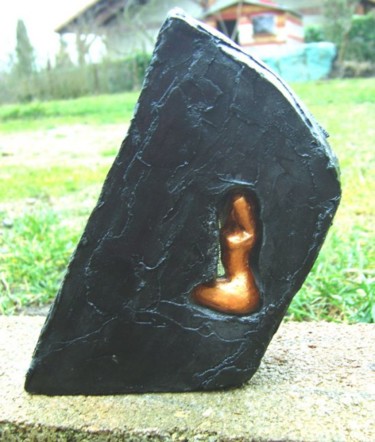 Скульптура под названием "Un trésor quelque p…" - S Eymond Laritaz, Подлинное произведение искусства