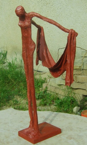 Sculpture intitulée "LÈKHAÏM" par S Eymond Laritaz, Œuvre d'art originale, Métaux