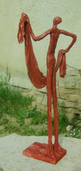Sculpture intitulée "LÈKHAÏM  Post shoah" par S Eymond Laritaz, Œuvre d'art originale, Métaux