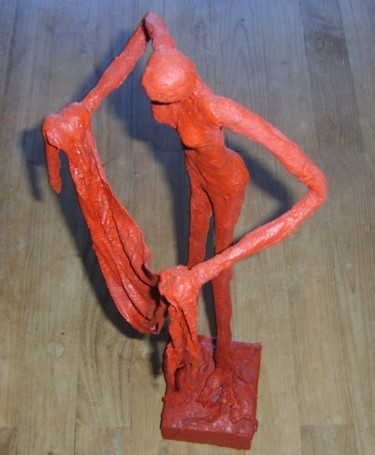 Sculpture titled "Post SHOAH" by S Eymond Laritaz, Original Artwork, Plaster
