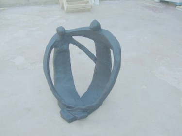 雕塑 标题为“Le couple” 由S Eymond Laritaz, 原创艺术品, 石膏