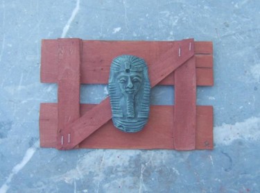 Sculpture titled "Egypte" by S Eymond Laritaz, Original Artwork
