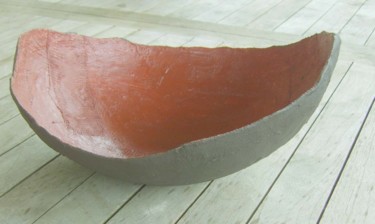 Sculpture intitulée "Vasque" par S Eymond Laritaz, Œuvre d'art originale
