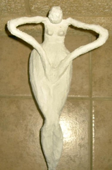 Sculpture intitulée "Femme libérée" par S Eymond Laritaz, Œuvre d'art originale