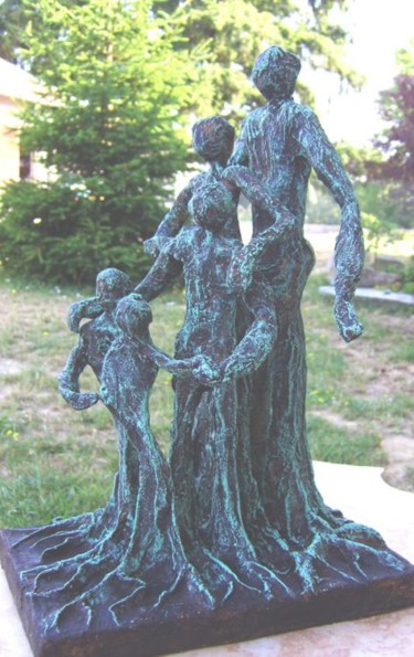 Sculpture intitulée "idem autre vue" par S Eymond Laritaz, Œuvre d'art originale