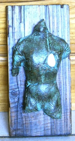 Sculpture intitulée "homme 2" par S Eymond Laritaz, Œuvre d'art originale