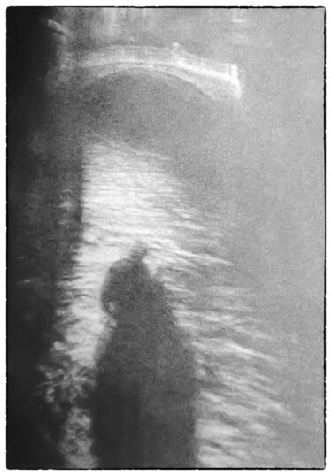 Fotografie mit dem Titel "Gondolier" von Jacqueline Giudicelli, Original-Kunstwerk, Digitale Fotografie